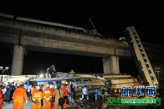 溫州動車追尾事故已致33人遇難191受傷