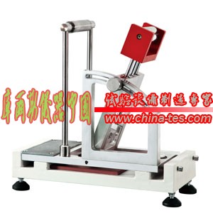 HY-782T手提式肘節(jié)止滑測試儀：產品說明:本儀器以荷重水平分力與垂直分力比值之原理，測取試件地面之ZUI大靜摩擦系數。本測試儀為可攜式并可任意于干，濕或受污之各種材質地面，測試鞋底，鞋跟材料之抗滑性.依據標準：ASTM-F1677-手提式肘節(jié)止滑測試儀