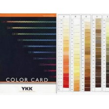 YKK拉鏈色卡YKK-01