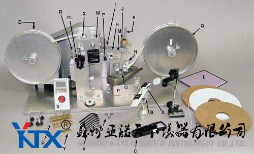 紙帶耐磨試驗(yàn)機(jī)配件圖